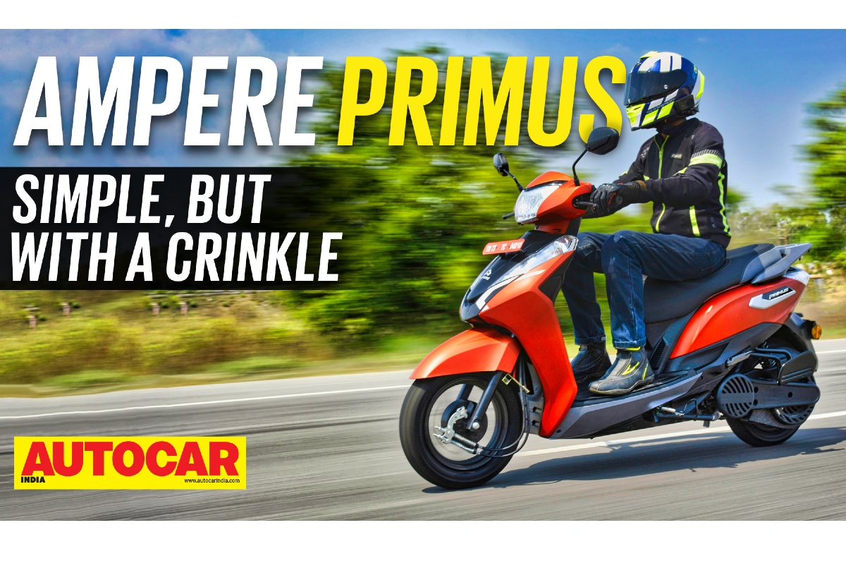 Ampere Primus price, video review, range, battery, features Introduction Autocar India